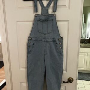 Medium- Light Blue Denim Overalls